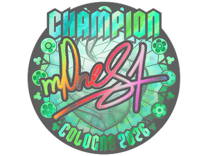 Sticker | m0NESY (Holo, Champion) | Cologne 2026