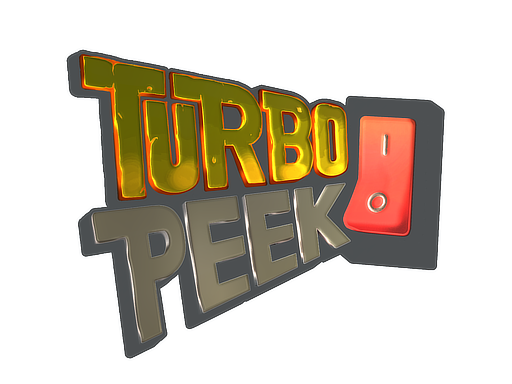 Sticker | Turbo Peek (Foil)
