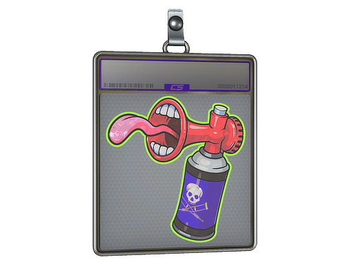 Sticker Slab | Airhorn (Glitter)