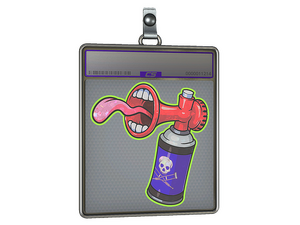 Sticker Slab | Airhorn (Glitter)