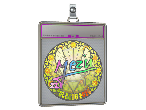 Sticker Slab | mezii (Holo) | Cologne 2026