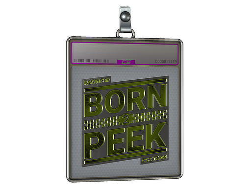 Sticker Slab | Born To Peek (Foil)
