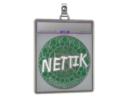 Sticker Slab | nettik (Foil) | Cologne 2026
