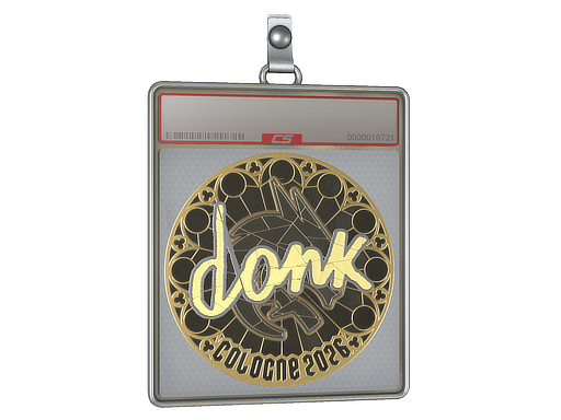 Sticker Slab | donk (Gold) | Cologne 2026