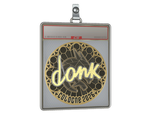 Sticker Slab | donk (Gold) | Cologne 2026