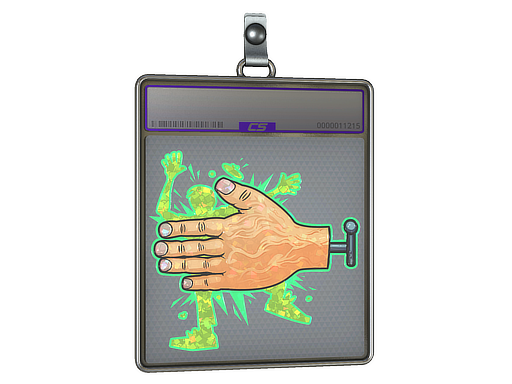 Sticker Slab | High Five! (Glitter)