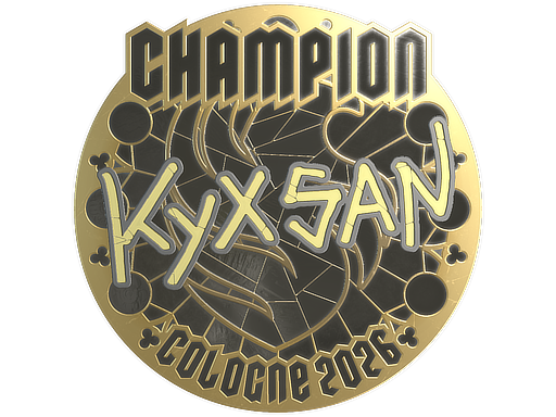 Sticker | kyxsan (Gold, Champion) | Cologne 2026