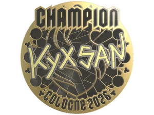 Sticker | kyxsan (Gold, Champion) | Cologne 2026
