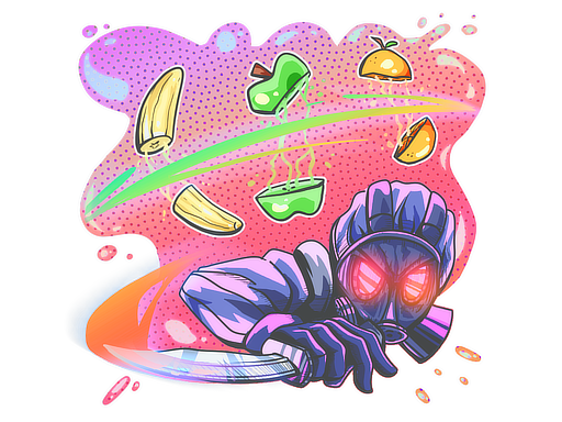 Sticker | Knife Streak (Holo)