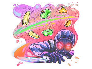 Sticker | Knife Streak (Holo)