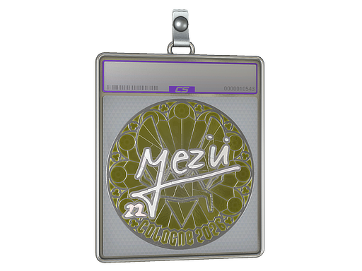 Sticker Slab | mezii (Foil) | Cologne 2026