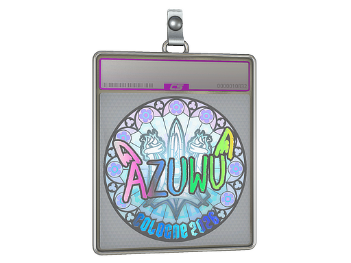 Sticker Slab | AZUWU (Holo) | Cologne 2026
