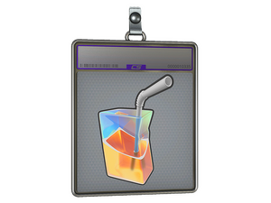 Sticker Slab | Juice Box (Holo)