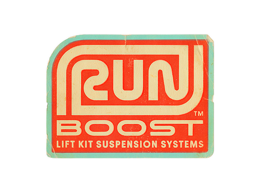 Sticker | Run Boost Lift Kits