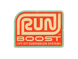 Sticker | Run Boost Lift Kits