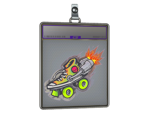 Sticker Slab | Rocket Skates (Holo)