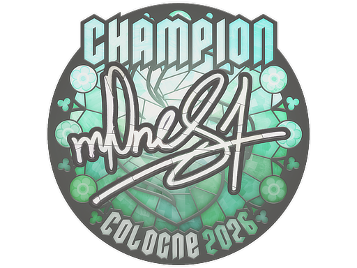 Sticker | m0NESY (Champion) | Cologne 2026