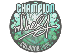 Sticker | m0NESY (Champion) | Cologne 2026