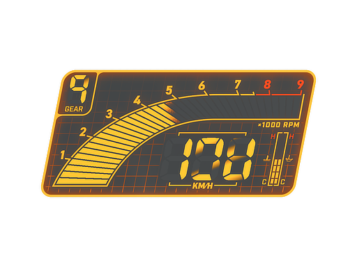 Sticker | Digital Dashboard (Lenticular)
