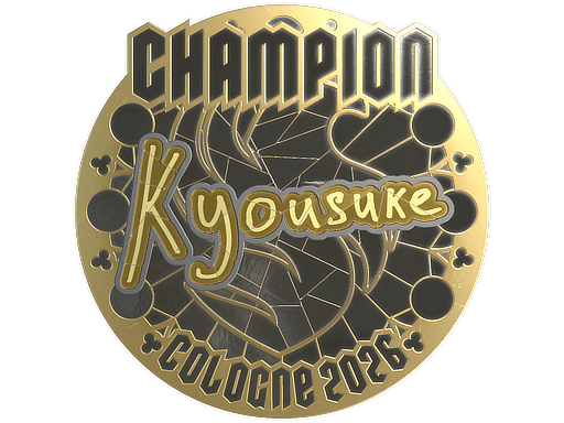 Sticker | kyousuke (Gold, Champion) | Cologne 2026