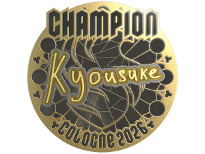 Sticker | kyousuke (Gold, Champion) | Cologne 2026