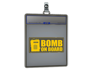 Sticker Slab | Bomb On Board