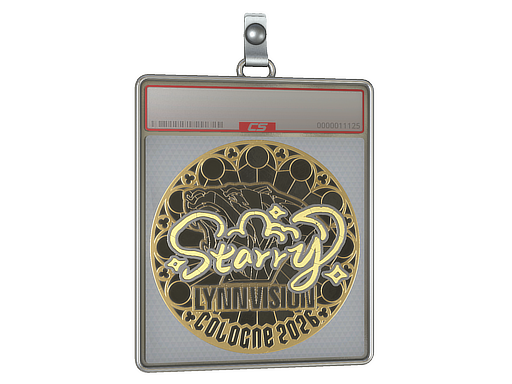 Sticker Slab | Starry (Gold) | Cologne 2026