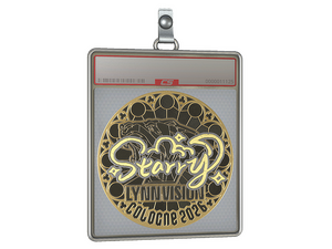 Sticker Slab | Starry (Gold) | Cologne 2026