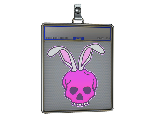 Sticker Slab | Skull Bunny