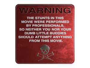 Sticker | WARNING (Foil)