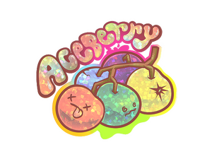 Sticker | Aceberry (Glitter)