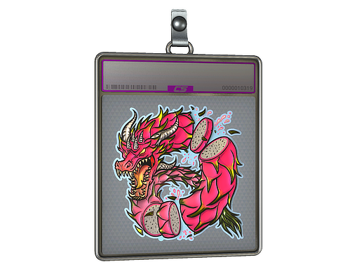 Sticker Slab | Dragon Fruit (Foil)