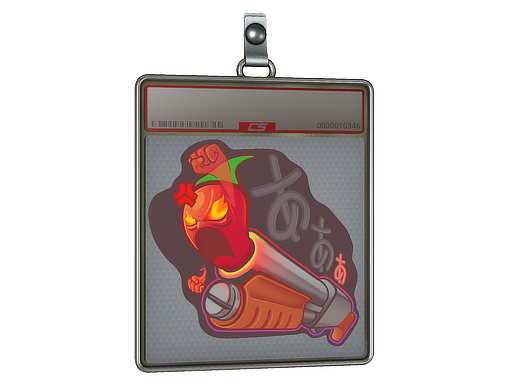 Sticker Slab | Pepper Gauge (Lenticular)