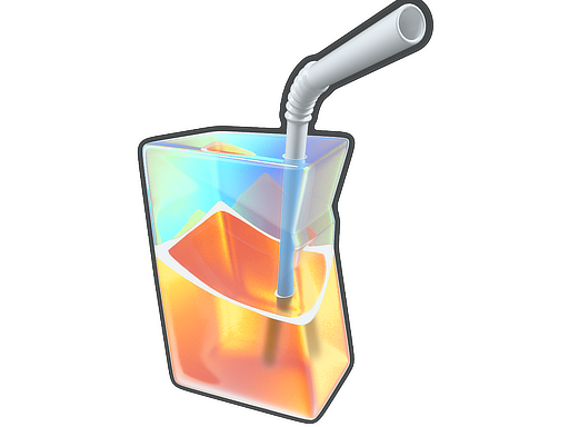 Sticker | Juice Box (Holo)