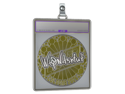 Sticker Slab | w0nderful (Foil) | Cologne 2026