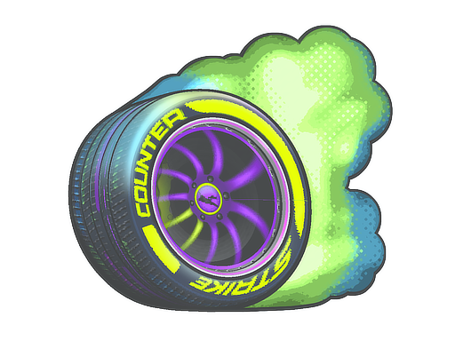 Sticker | Burnout (Lenticular)