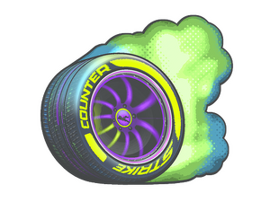 Sticker | Burnout (Lenticular)