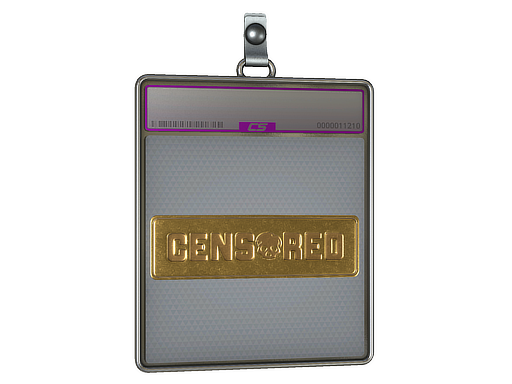 Sticker Slab | Censored (Foil)