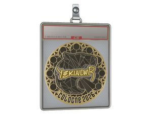 Sticker Slab | YEKINDAR (Gold) | Cologne 2026