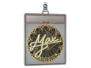 Sticker Slab | max (Gold) | Cologne 2026