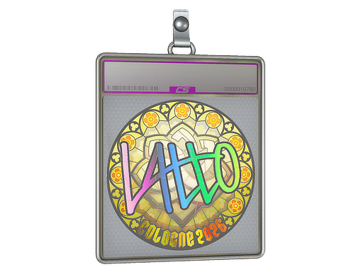 Sticker Slab | latto (Holo) | Cologne 2026