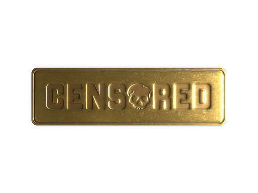 Sticker | Censored (Foil)