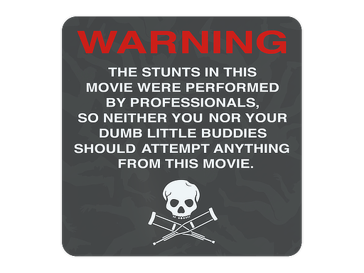 Sticker | WARNING