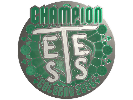 Sticker | TeSeS (Foil, Champion) | Cologne 2026