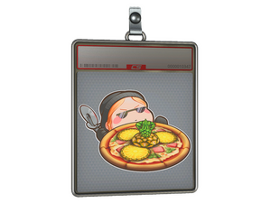 Sticker Slab | Pineapple On Pizza (Lenticular)