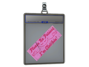 Sticker Slab | Please Be Patient