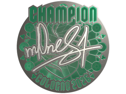 Sticker | m0NESY (Foil, Champion) | Cologne 2026
