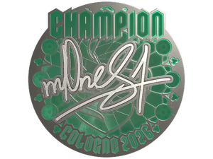 Sticker | m0NESY (Foil, Champion) | Cologne 2026