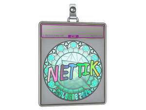 Sticker Slab | nettik (Holo) | Cologne 2026