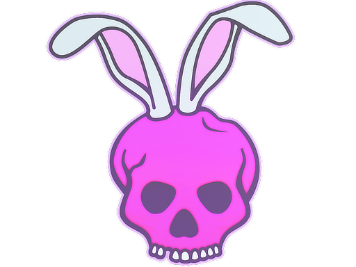 Sticker | Skull Bunny